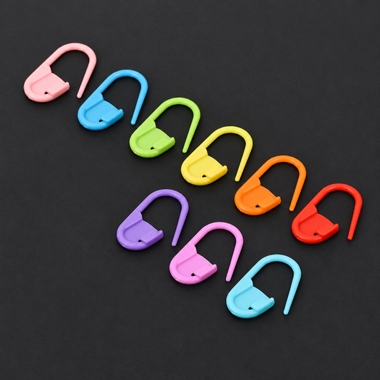 Colorful Crochet Locking Markers For Knitting