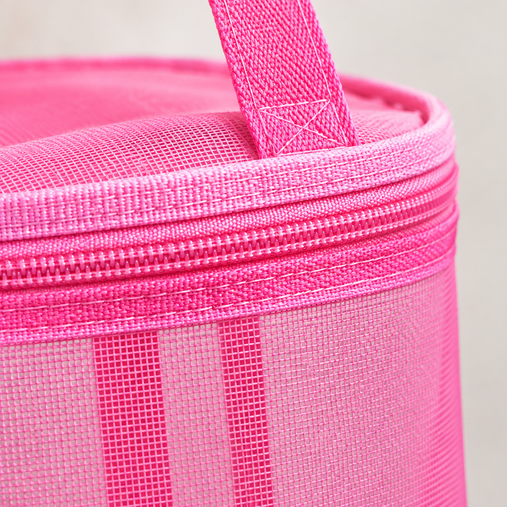 Crochet Storage Bag – Mesh Yarn Organizer For Hooks And Handmade Supplies