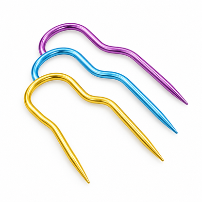 Cable Knitting Needles – U Shaped Stitch Holder For Knitting Patterns