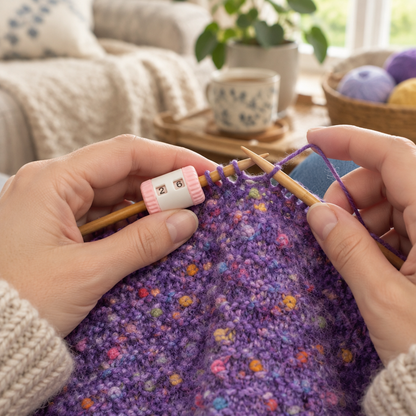 Mini Stitch Counter – Portable Knitting And Crochet Row Counter